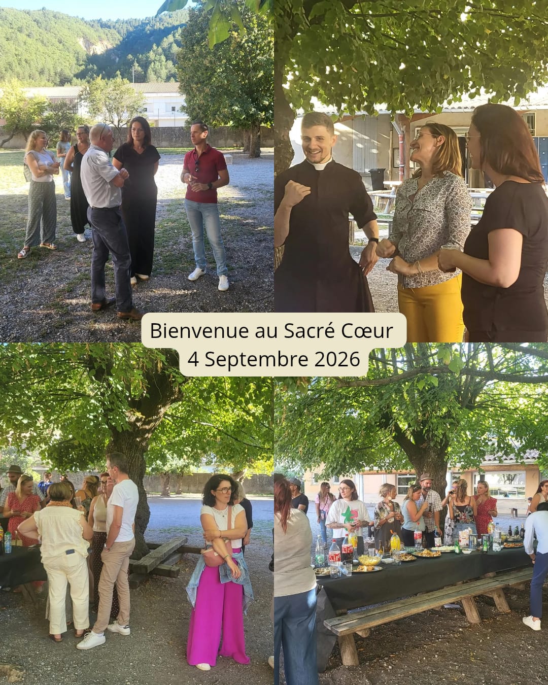 Une rentrée sous le signe du partage et de l’engagement au Sacré-Cœur ! 🌿